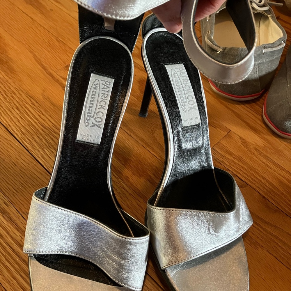 Women's Silver Heels